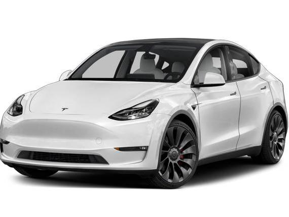 TESLA MODEL Y 2021 5YJYGDEE1MF257394 image